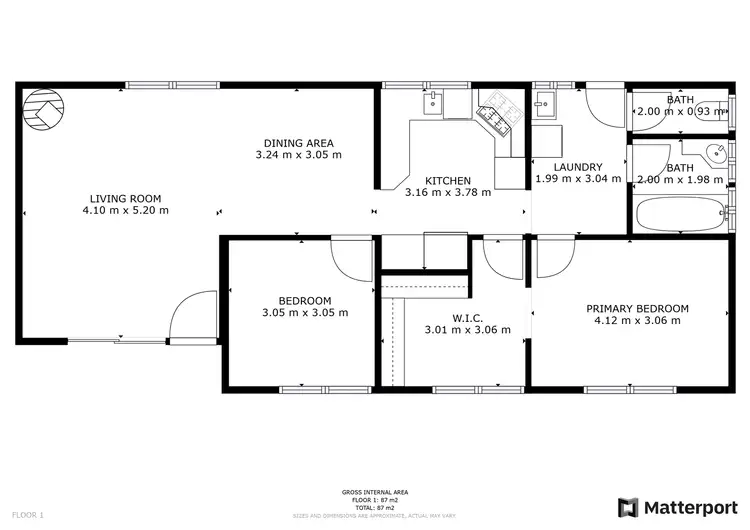 Floorplan of Homely house listing, 12 Elouera Drive, Irymple VIC 3498