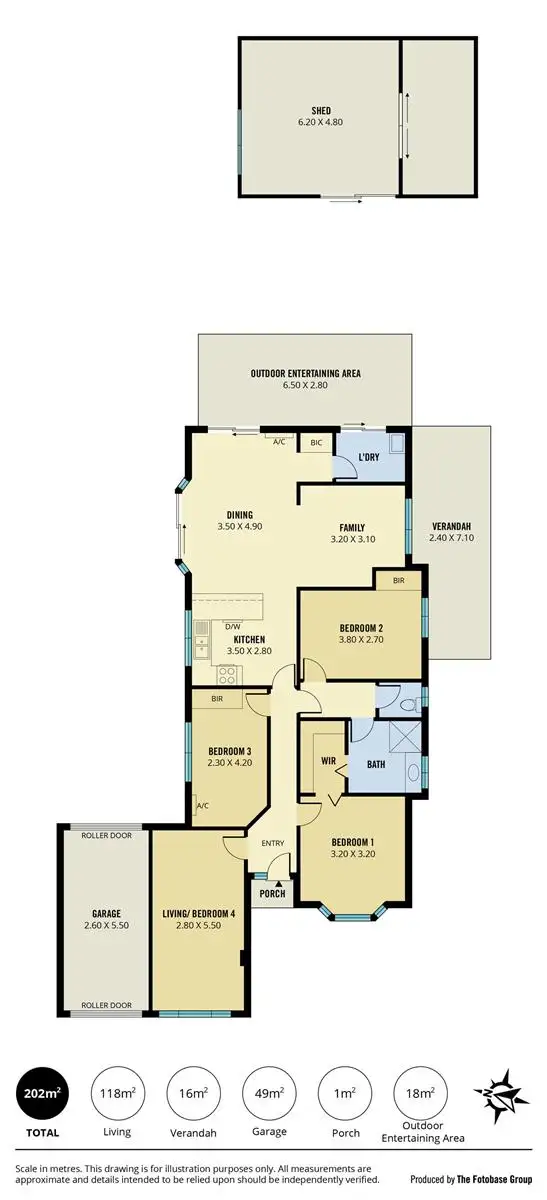 Floorplan of Homely house listing, 3 Hay Place, Wynn Vale SA 5127