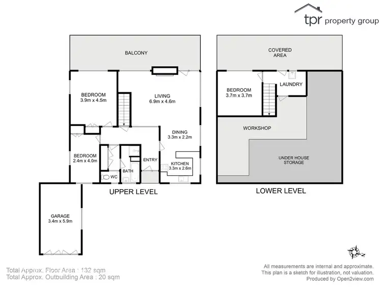 Floorplan of Homely house listing, 21 Derwent Laken Road, Otago TAS 7017