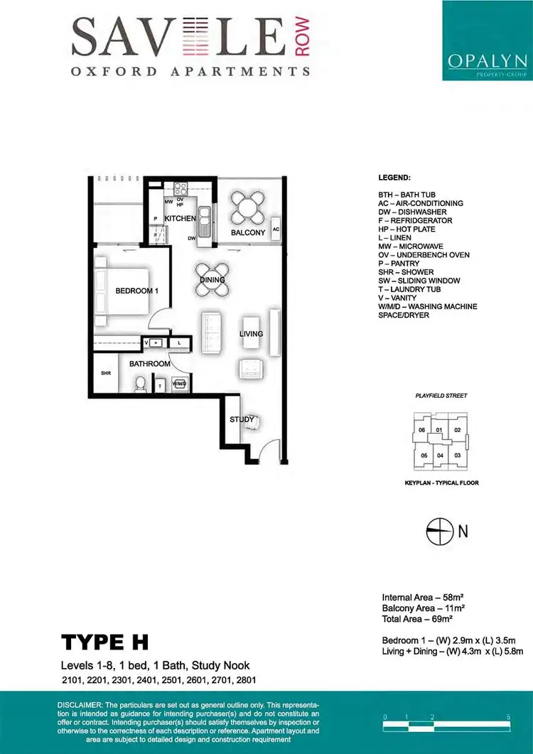 Floorplan of Homely unit listing, 2501/19 Playfield Street, Chermside QLD 4032
