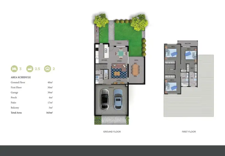 Floorplan of Homely townhouse listing, 72/623 Albany Creek Road, Albany Creek QLD 4035