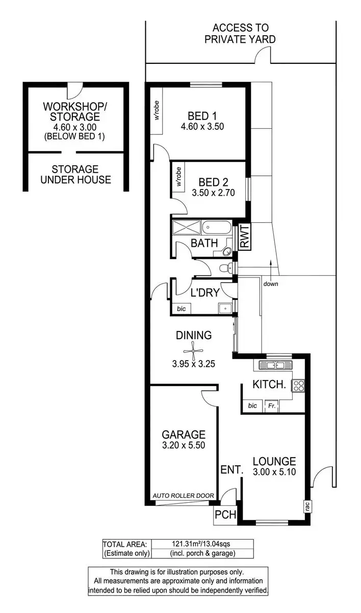 Floorplan of Homely unit listing, 4/11 Lamington Avenue, Seacliff Park SA 5049