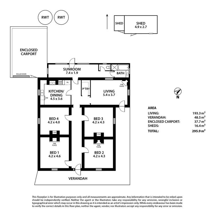 Floorplan of Homely house listing, 11 William Street, Mannum SA 5238
