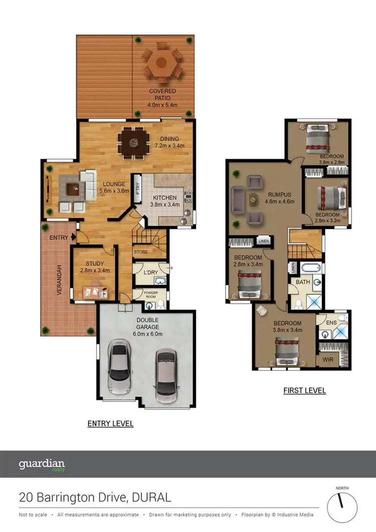 Floorplan of Homely house listing, 20 Barrington Drive, Dural NSW 2158