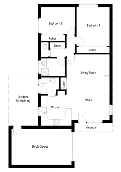 Floorplan of Homely house listing, 11 Helens Court, Warrnambool VIC 3280