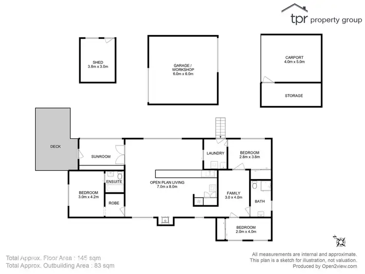 Floorplan of Homely house listing, 129 Police Point Road, Glendevie TAS 7109