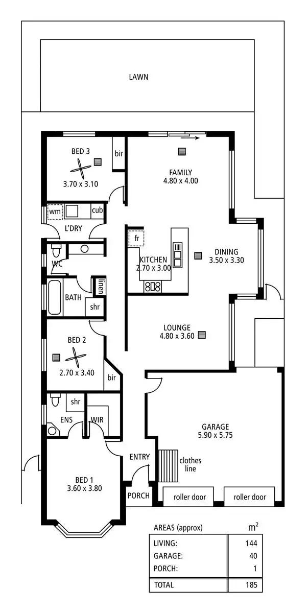 Floorplan of Homely house listing, 25 Tonkin Terrace, Eyre SA 5121