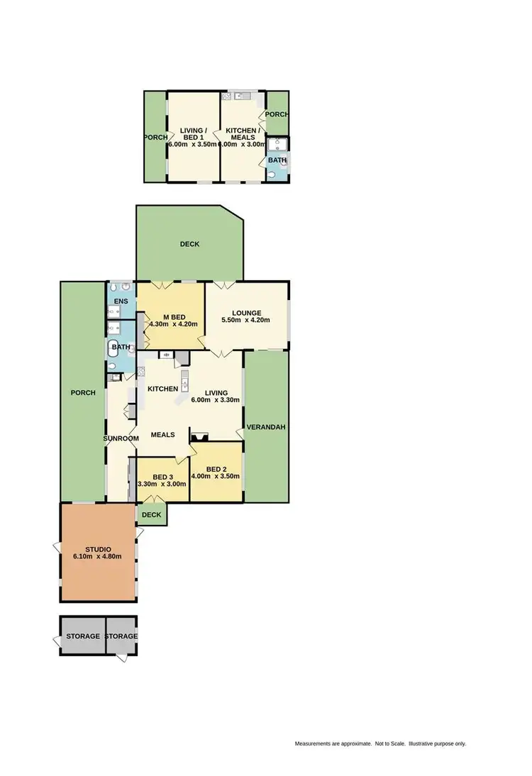 Floorplan of Homely house listing, 55-61 Mt Stanley Road, Stanley VIC 3747