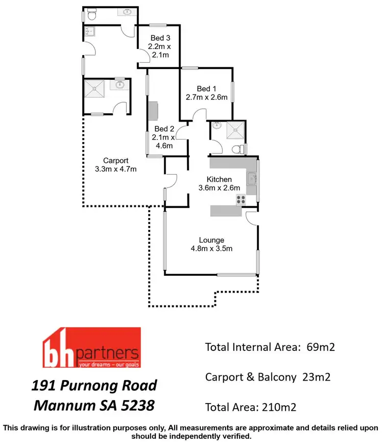 Floorplan of Homely house listing, 191 Purnong Road, Mannum SA 5238