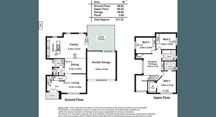 Floorplan of Homely house listing, 16 Kernick Way, Brompton SA 5007