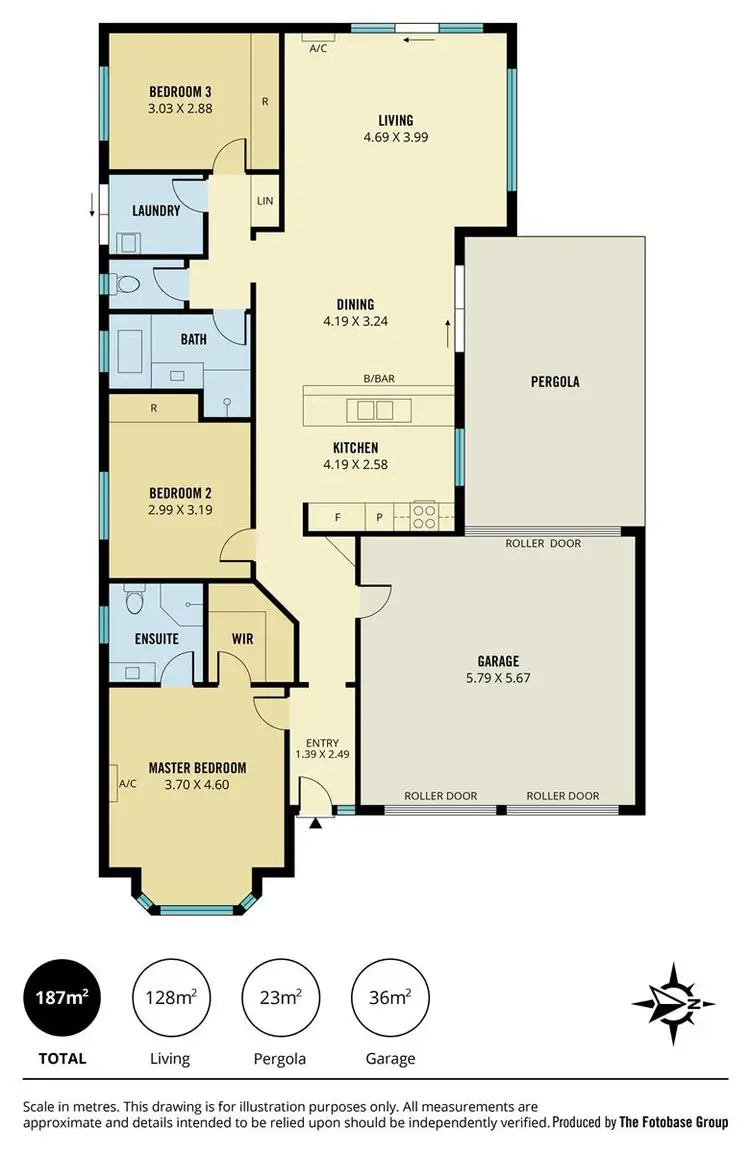 Floorplan of Homely house listing, 3 Brooke Street, Parafield Gardens SA 5107
