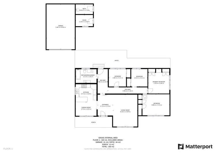 Floorplan of Homely house listing, 946 Fifteenth Street, Mildura VIC 3500