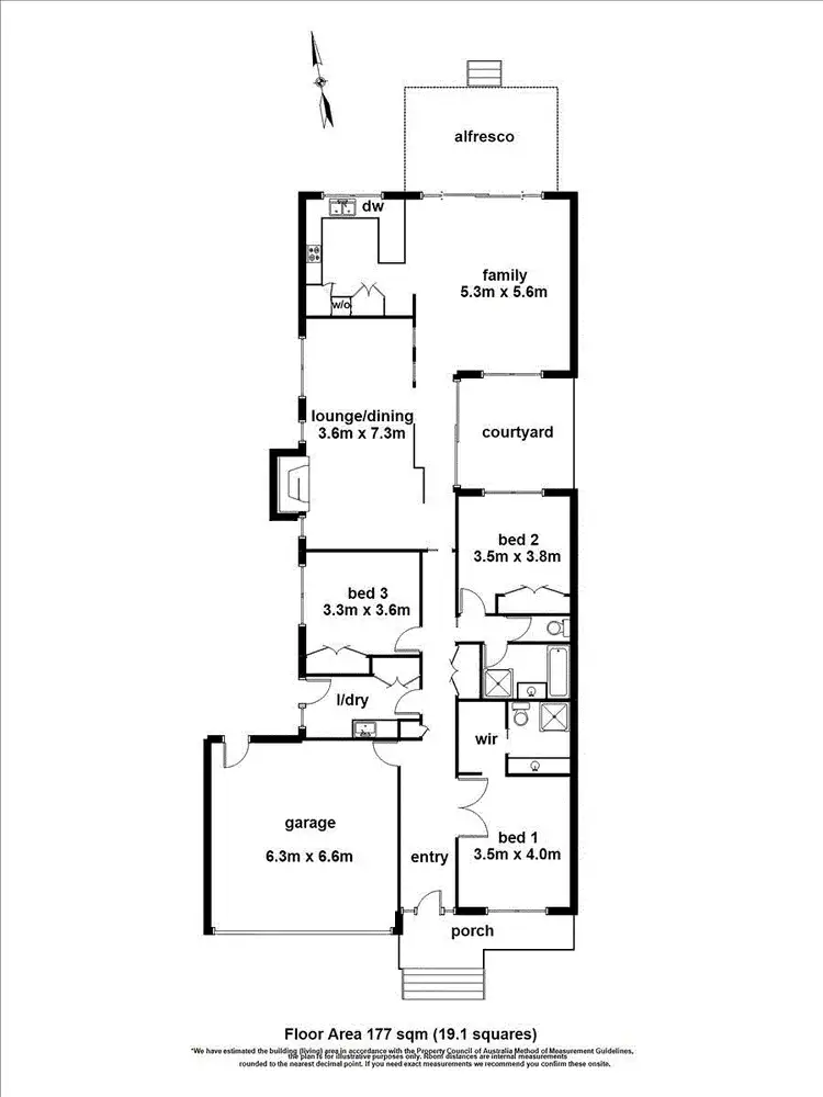 Floorplan of Homely house listing, 66 Fairholme Boulevard, Berwick VIC 3806