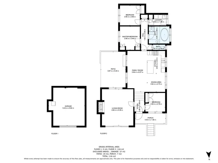Floorplan of Homely house listing, 2 Clonmel Court, Warrnambool VIC 3280