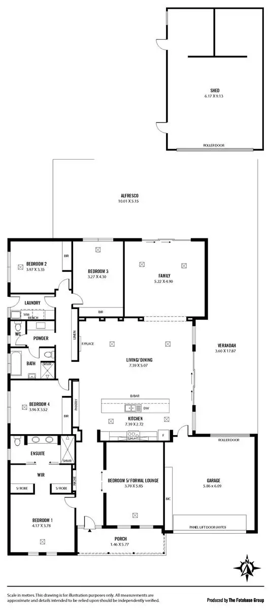 Floorplan of Homely house listing, 80 Kyeema Avenue, Cumberland Park SA 5041