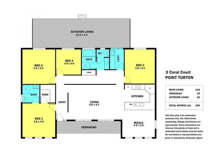 Floorplan of Homely house listing, 3 Coral Court, Point Turton SA 5575