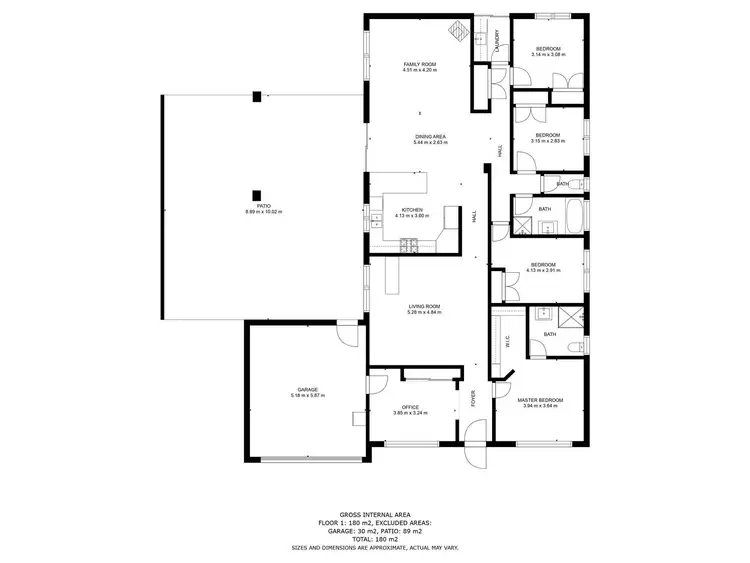 Floorplan of Homely house listing, 23 Whistler Concourse, Bandiana VIC 3691