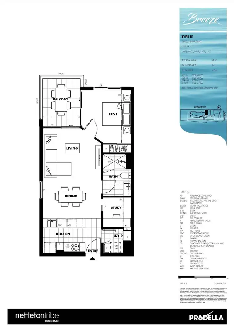 Floorplan of Homely apartment listing, 1101/43 Ferry Road, West End QLD 4101