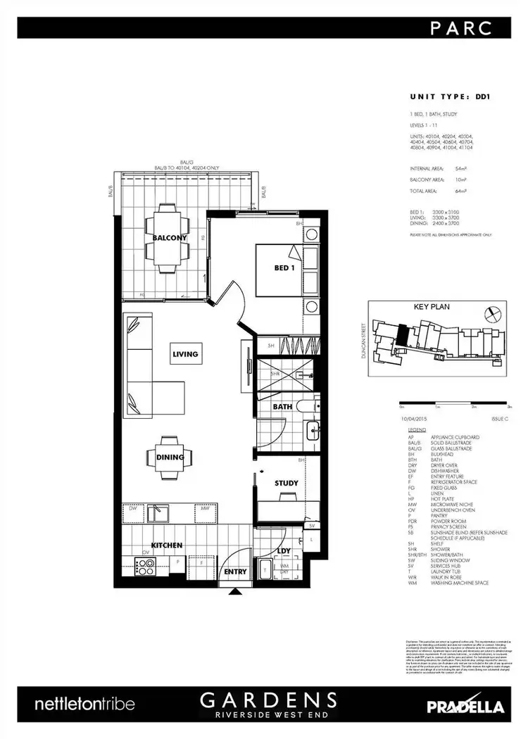 Floorplan of Homely apartment listing, 40904/50 Duncan Street, West End QLD 4101