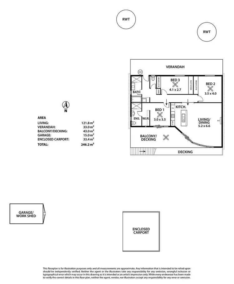 Floorplan of Homely house listing, 365 Purnong Road, Mannum SA 5238