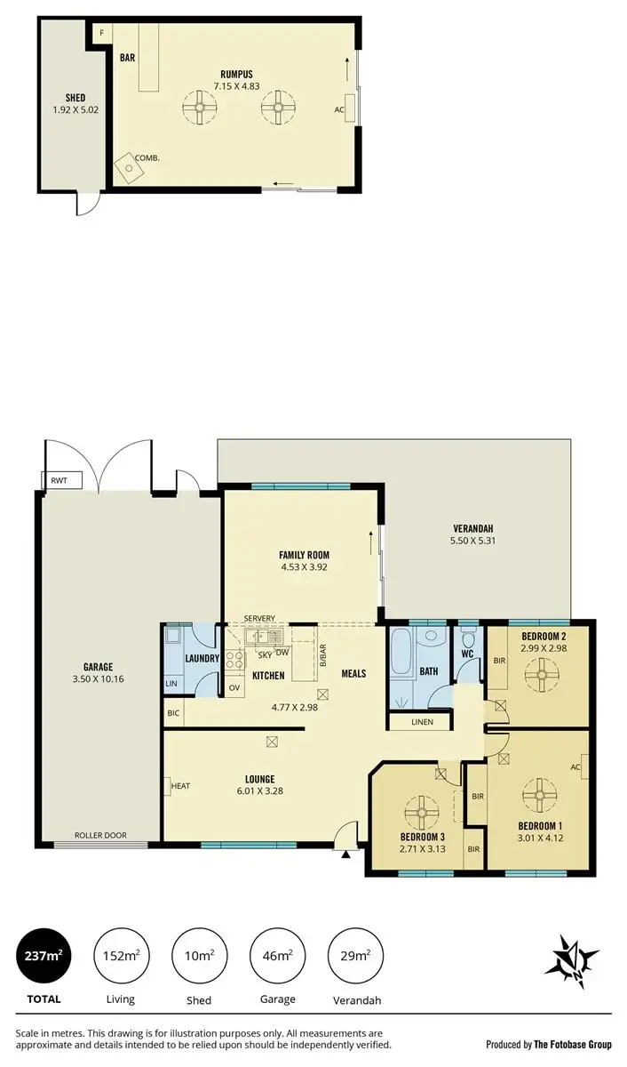 Floorplan of Homely house listing, 8 Taylor Street, Modbury Heights SA 5092