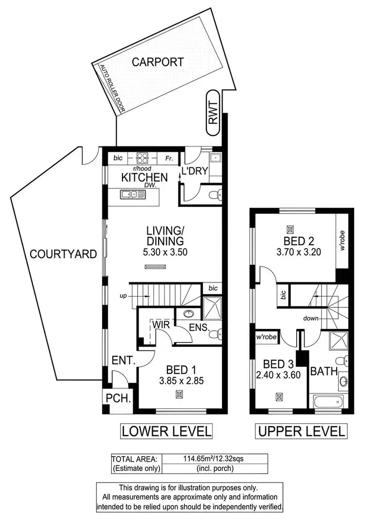 Floorplan of Homely house listing, 39C Harbrow Grove, Seacombe Gardens SA 5047