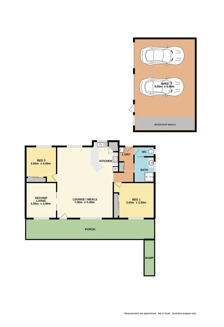 Floorplan of Homely house listing, 66 MacKay Street, Eldorado VIC 3746
