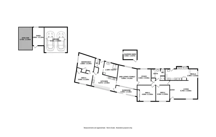 Floorplan of Homely house listing, 116 Tarakan Street, Wodonga VIC 3690