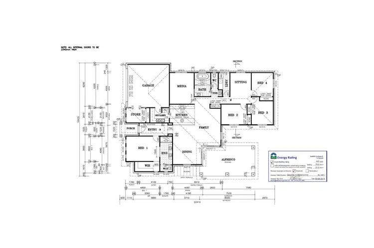 Floorplan of Homely house listing, 2 Cleek Way, Mildura VIC 3500