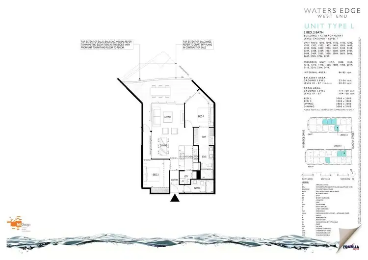 Floorplan of Homely apartment listing, 1702/45 Duncan Street, West End QLD 4101