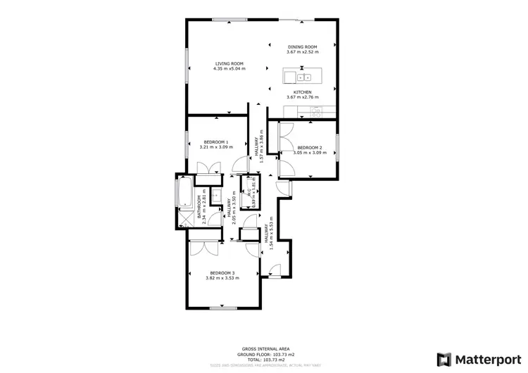 Floorplan of Homely house listing, 4 Cufari Drive, Red Cliffs VIC 3496