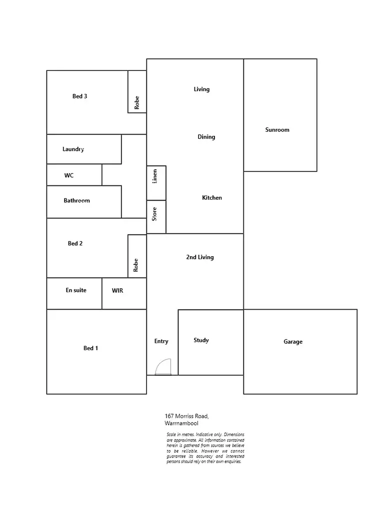 Floorplan of Homely house listing, 167 Morriss Road, Warrnambool VIC 3280