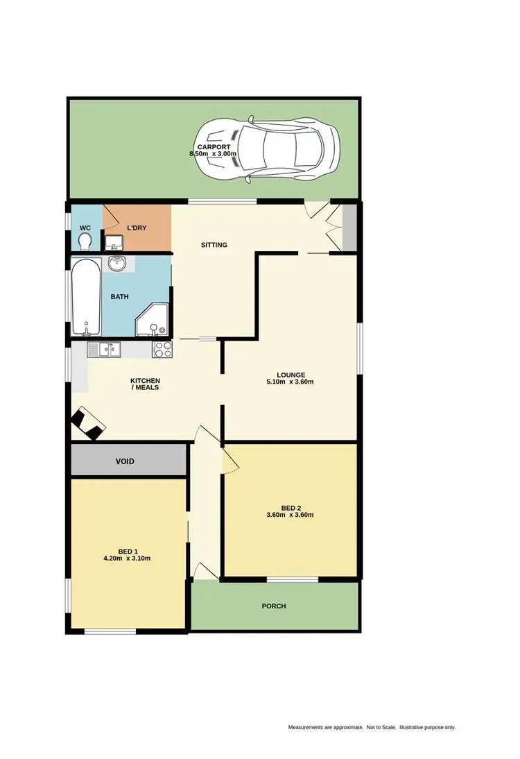 Floorplan of Homely house listing, 3 John Crescent, Beechworth VIC 3747