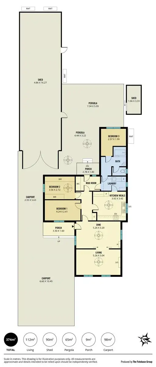 Floorplan of Homely house listing, 32 Cookes Road, Windsor Gardens SA 5087