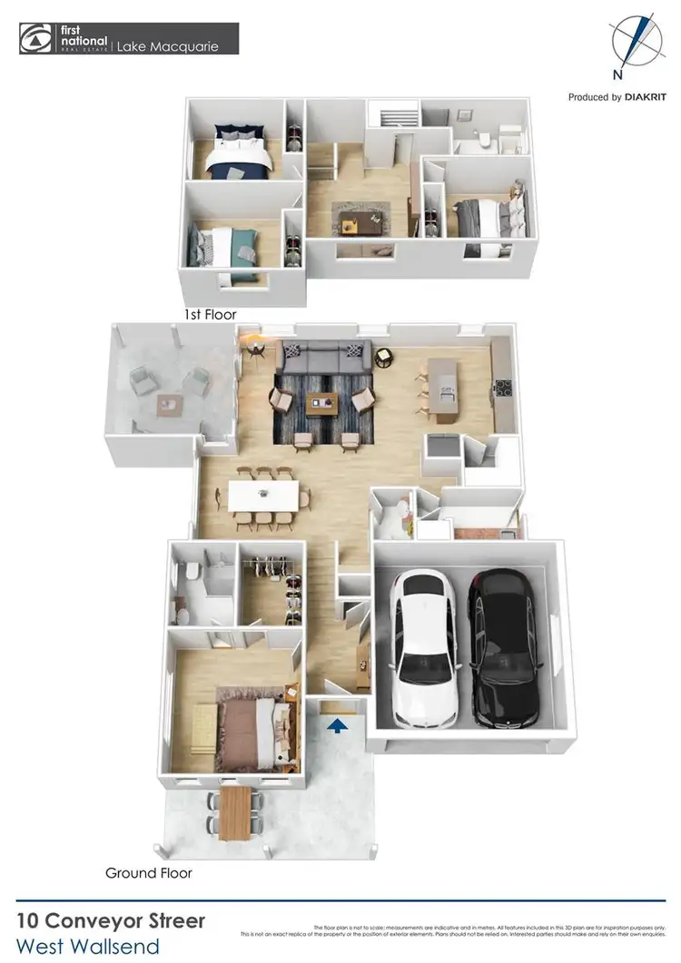 Floorplan of Homely house listing, 10 Conveyor Street, West Wallsend NSW 2286