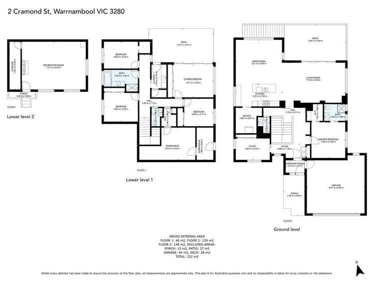 Floorplan of Homely house listing, 2 Cramond Street, Warrnambool VIC 3280