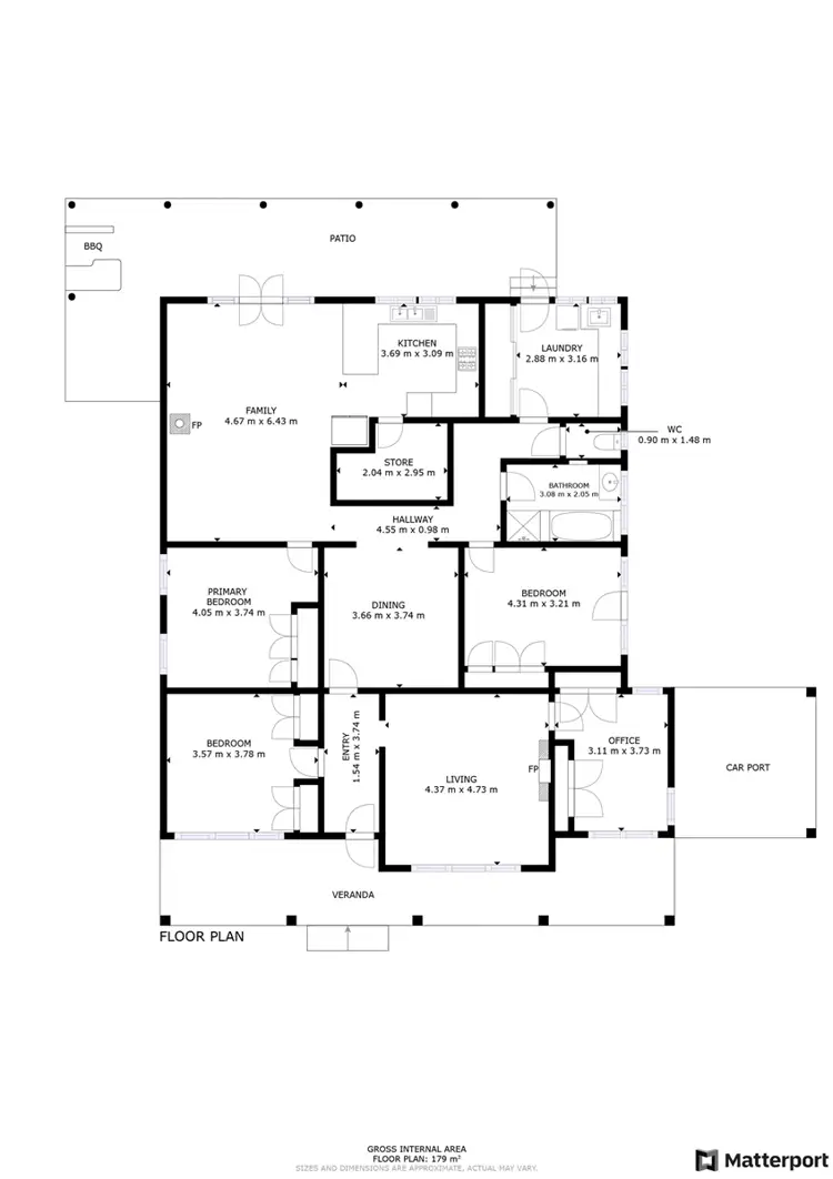 Floorplan of Homely house listing, 5 Princes Street, Mildura VIC 3500
