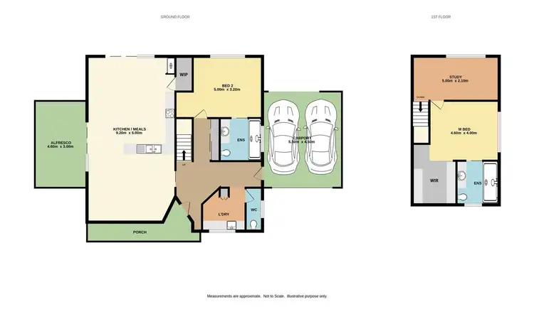 Floorplan of Homely townhouse listing, 26A Spring Street, Beechworth VIC 3747