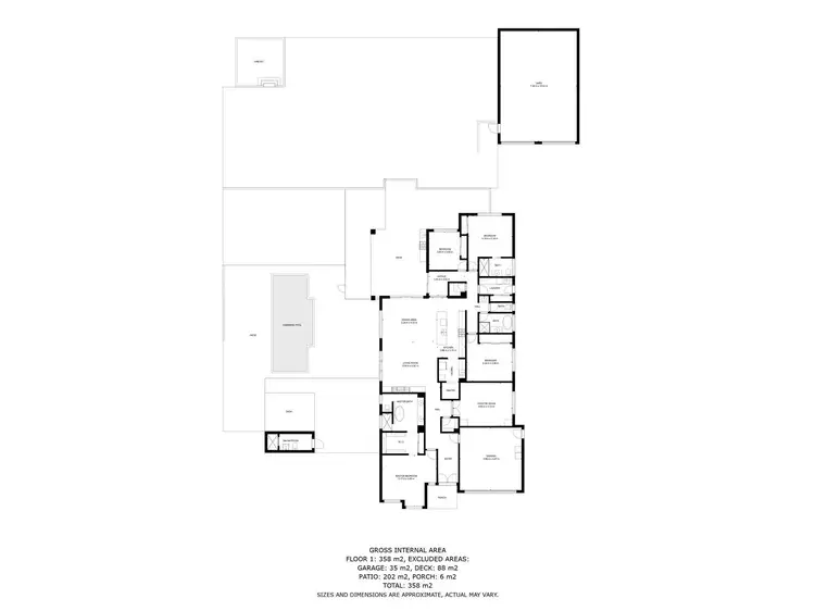 Floorplan of Homely house listing, 13 Archer Circuit, Huon Creek VIC 3691