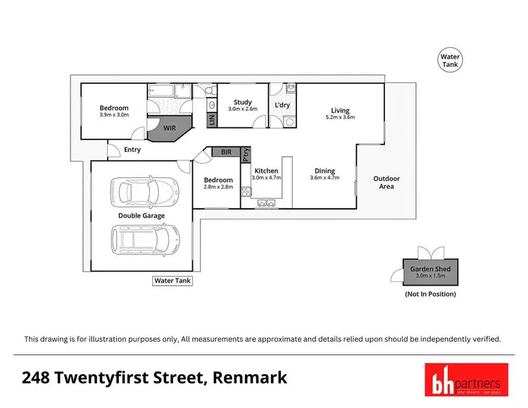 Floorplan of Homely house listing, 248 Twentyfirst Street, Renmark SA 5341