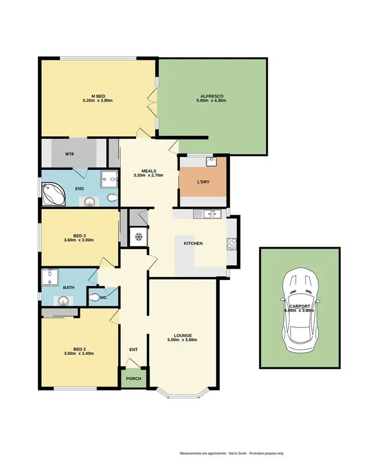 Floorplan of Homely house listing, 25 Last Street, Beechworth VIC 3747