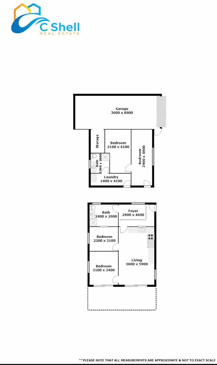 Floorplan of Homely house listing, 14 Cliff Street, Loch Sport VIC 3851