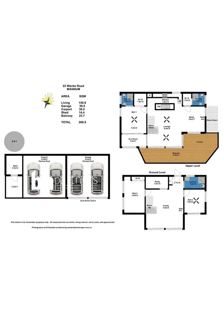 Floorplan of Homely house listing, 22 Wanke Road, Mannum SA 5238