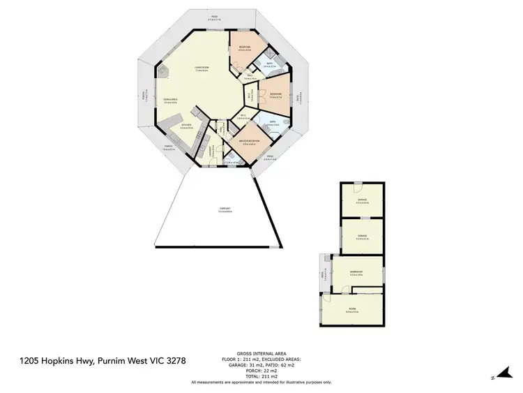 Floorplan of Homely house listing, 1205 Hopkins Highway, Purnim West VIC 3278