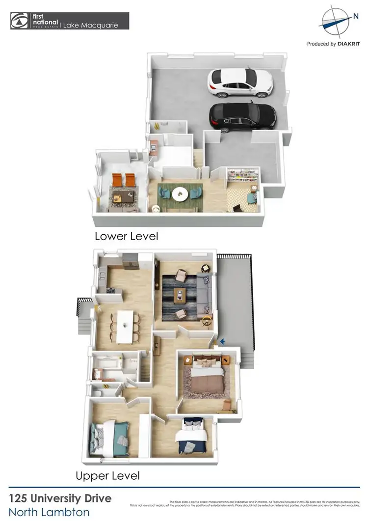 Floorplan of Homely house listing, 125 University Drive, North Lambton NSW 2299