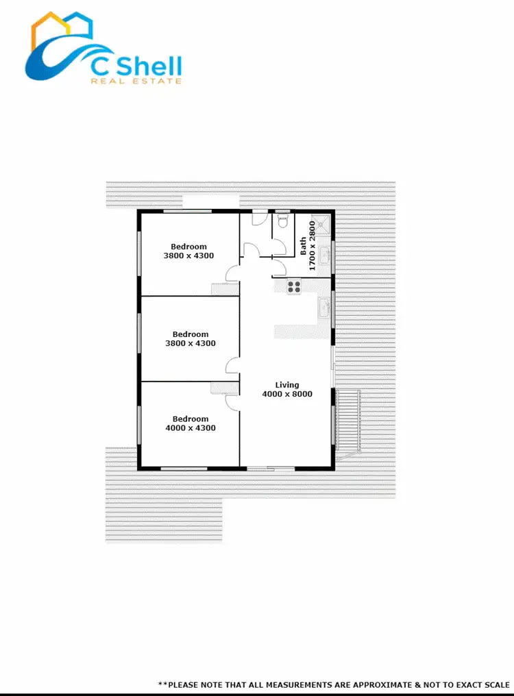 Floorplan of Homely house listing, 13 Cove Street, Loch Sport VIC 3851
