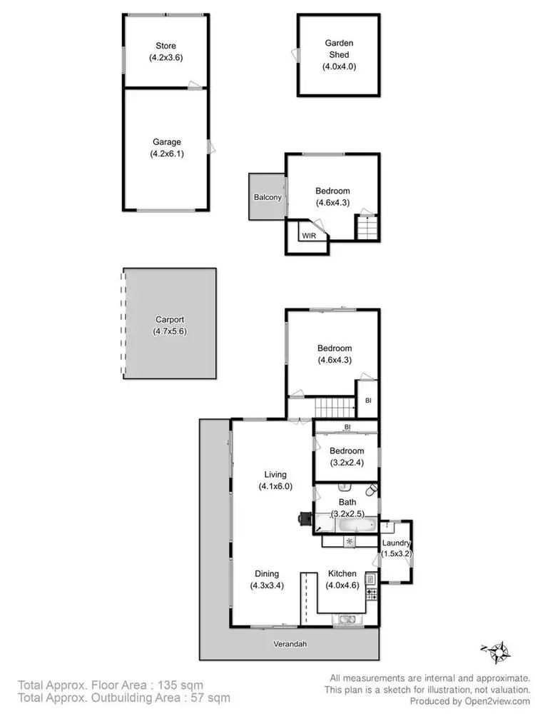 Floorplan of Homely house listing, 1123 Pelverata Road, Pelverata TAS 7150