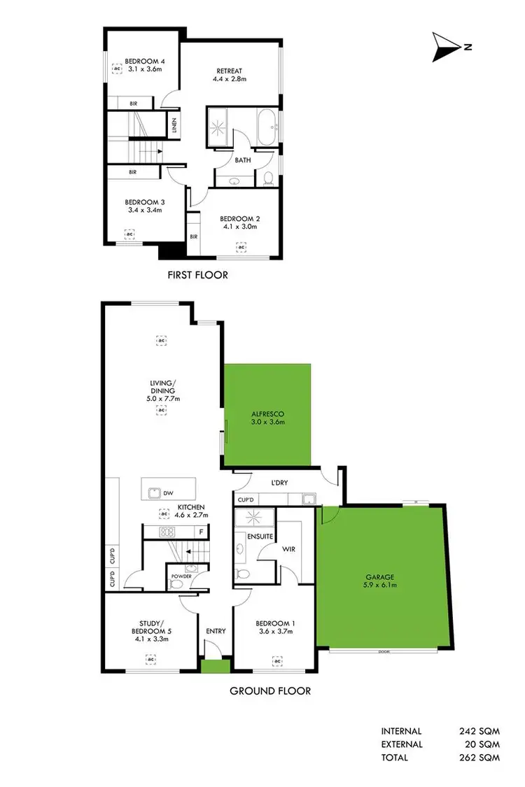 Floorplan of Homely house listing, 15A McCann Avenue, Glenelg North SA 5045