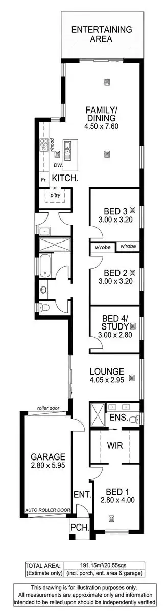 Floorplan of Homely house listing, 18 Blackler Avenue, Plympton Park SA 5038