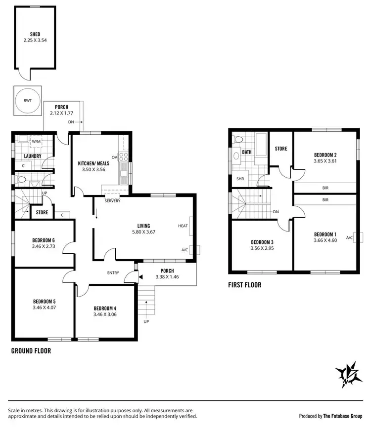 Floorplan of Homely house listing, 8 Kinross Avenue, Lower Mitcham SA 5062